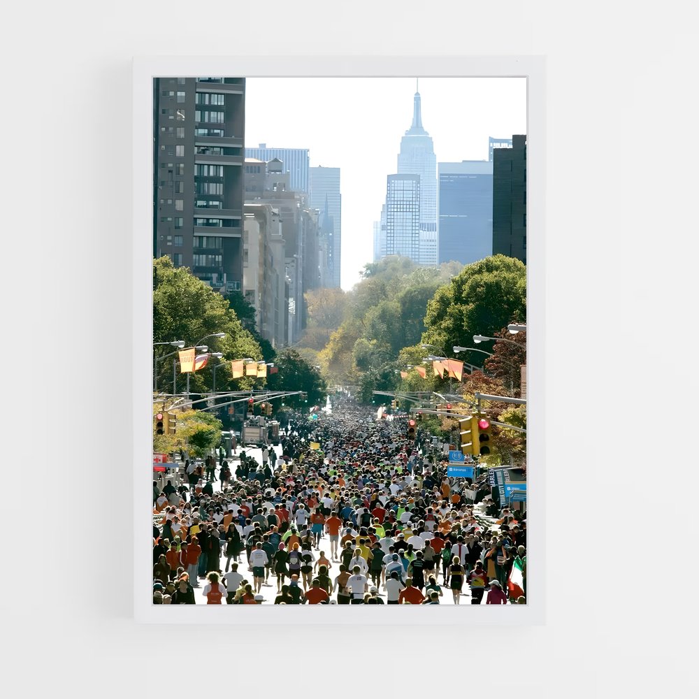 Poster La Foule de l'Inspiration – affiche Athlétisme (vue 3)